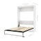 Bestar Edge 60W Full Murphy Bed, White 70183-17 - alternate 8